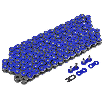 けん＆りゅう Blue Drive Chain for Kawasaki Mojave 250 KSF250A 1987 1988 - 2003