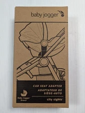 Baby Jogger Car Seat Adapter for City Sights Graco 2170584 NEW in BOX
