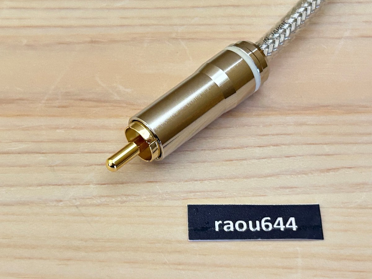 ORTOFON AC-3800 Silver Interconnect Cable Pair RCA 1.5m | eBay