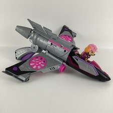 Paw Patrol Mighty Movie Skye Rescue8Jet Vehicle Lights Sounds Phrases Figure Toy