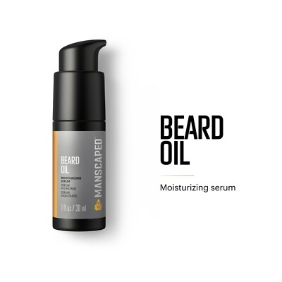 MANSCAPED  Beard Oil, UltraPremium Moisturizing Serum, 1 fl oz