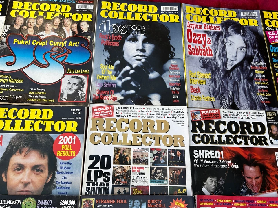 Record Collector Magazines lot mixed lot from 1997(1) and 2001-2008 total x23 - Image 3 of 4
