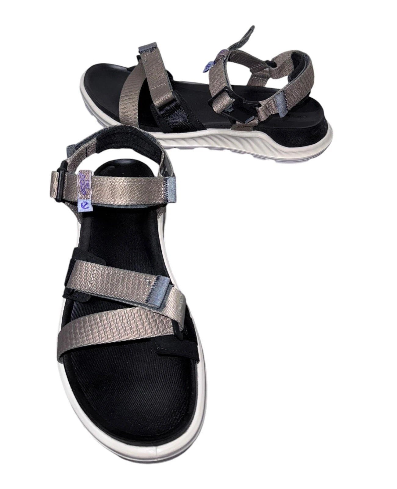 ECCO EXOWRAP SANDALI DONNA CINTURINO ALLA CAVIGLIA CINTURINO REGOLABILE MISURA 9 5