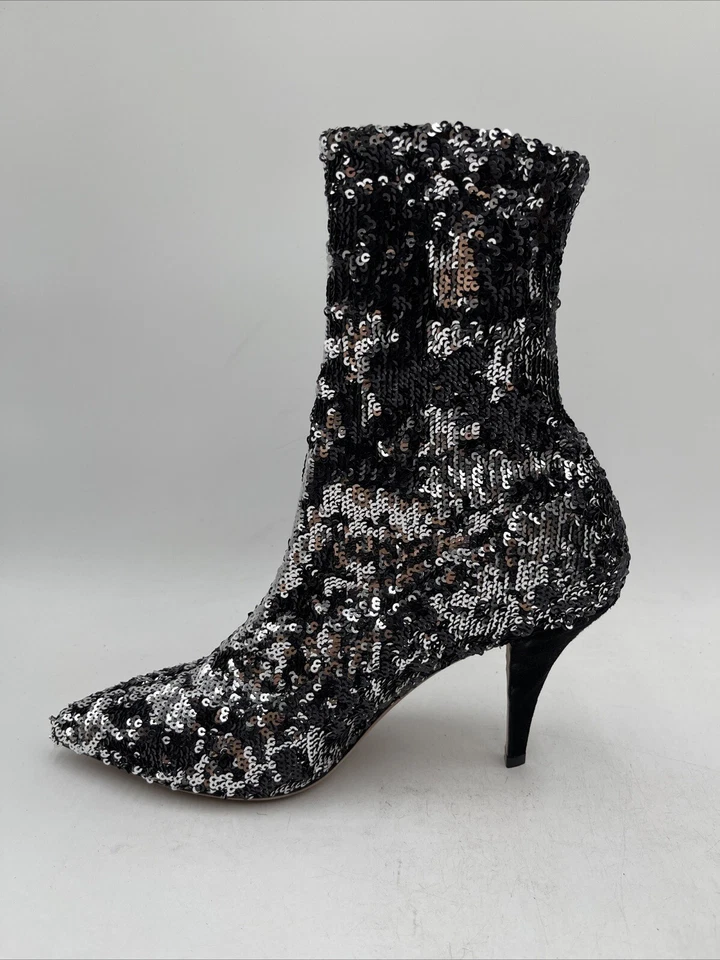 Botas calcetín mujer Valentino Garavani lentejuelas talla 39 Foto 4 de 4