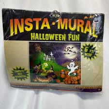 Halloween Giant 60" x 72" Insta-Mural 60" x 72" Plastic Halloween Wall Decor