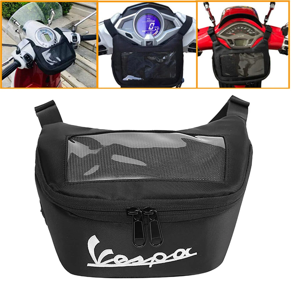 For Vespa GTS 250 300 Sprint 150 Storage Bag Scooter Waterproof Navigation Bag - Imagen 3 de 4