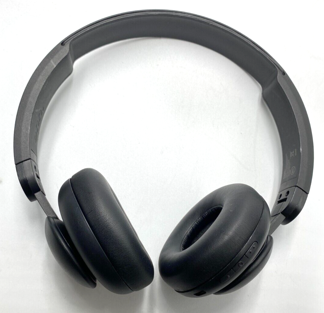 Onn. Wireless Bluetooth On-Ear Headphones Black (C-33)