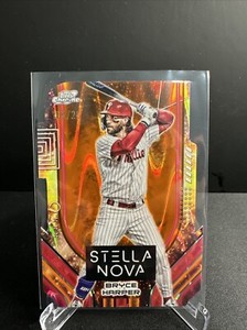 🔥CASE HIT- 2024 Topps Cosmic Chrome  Bryce Harper Stella Nova SSP ORANGE /25