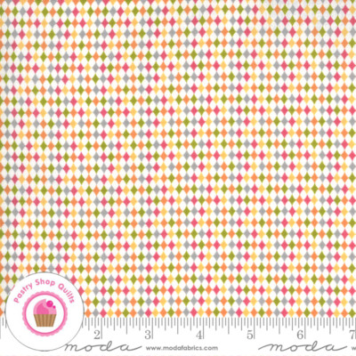 Moda Spring Chicken Moda SPRING CHICKEN 55524 11 Multi Diamonds SWEETWATER Quilt Fabric | eBay