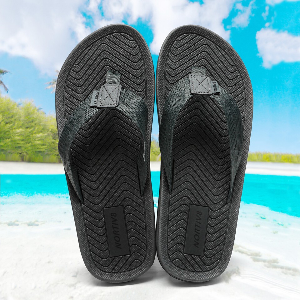 EVA Soft Sole Lightweight Flip Flops Flip Flops Beach Shoes (Available)