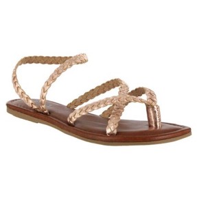mia rose gold sandals