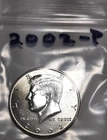 2002-P  Kennedy Half Dollar.
