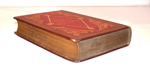Viktorianisches Buch. Longfellow's Works. Illustrierte (1877) Leder. Goldrand - Bild 13 von 13