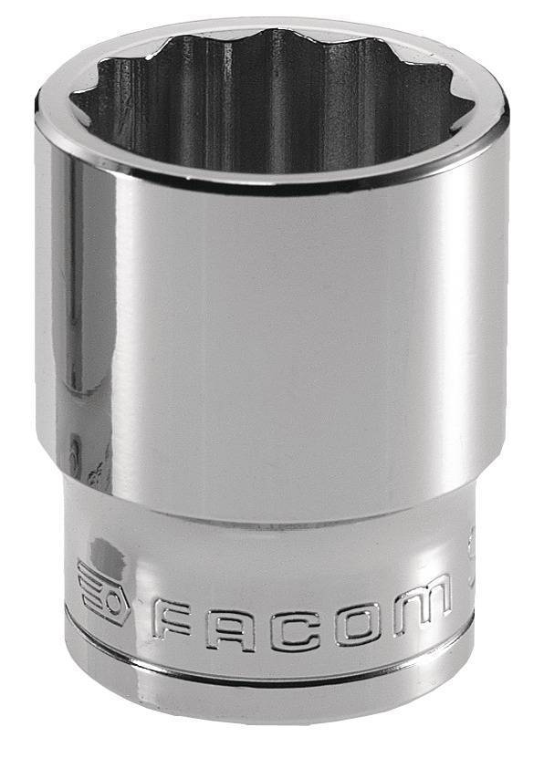 Facom S.9/16 1/2"" Drive OGV 12 point Socket - 9/16"" AF
