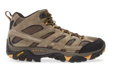 Merrell Mens Size 9.5 Beige Moab 2 Ventilator Hiking Shoes Z5126