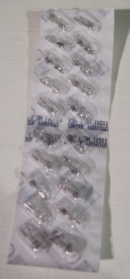 20 x SMALL 5mm CLEAR FRUIT MACHINE BULBS