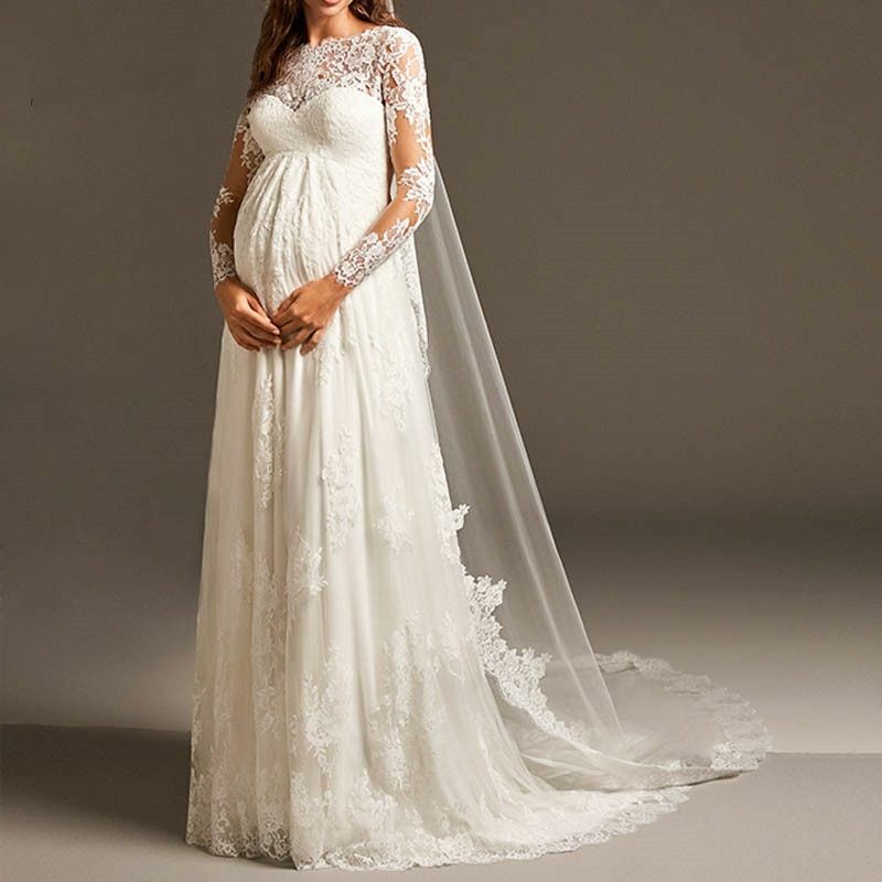 Pregnant Maternity Weddings Dress 