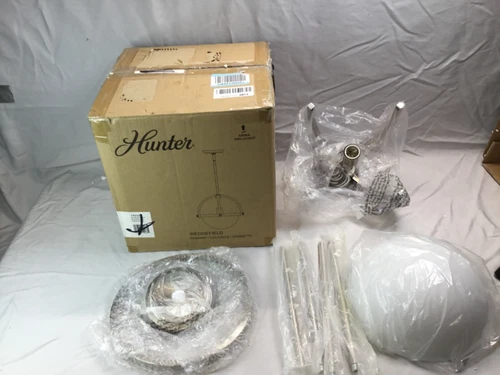 Hunter Fan Company 19233 Wedgefield Pendant Brushed Nickel - Picture 1 of 24