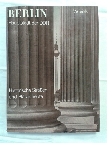Berlin-Hauptstadt der DDR Historischen Straßen und Plätze heute Bildband 1975 - 第 1/2 張圖片