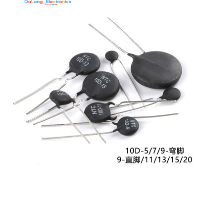 (50 Pcs)Negative Temperature Coefficient Thermistor NTC10D-5/7/9/10811/13/15/20