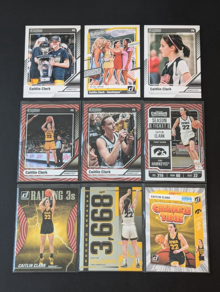 2024 Panini CAITLIN CLARK Collection - Basketball Trading Cards 
