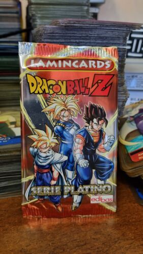 Dragon Ball Z Platino Lamincards Bustina Carte 2007 Sigillata Pacchetto Chiuso  - Foto 1 di 2