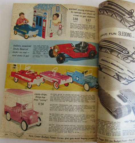 Vintage Spiegel Weihnachtsbuch Katalog 1963 Spielzeug Barbie Roboter Tretauto Soldat - Bild 12 von 16
