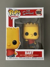 New Funko Pop Bart 1652 Skateboard TV Toy Doll Statue Gift Toy Simpsons Dictator