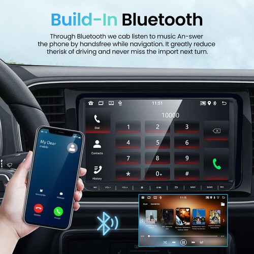 CarPlay +Autoradio 9“ Touch Screen für VW Golf MK5 MK6 Polo Passat Touran 2+32GB - Bild 6 von 15