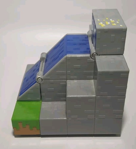 Minecraft Waterfall Wonder Cave Biome Collection Mattel 2016 - Picture 7 of 11