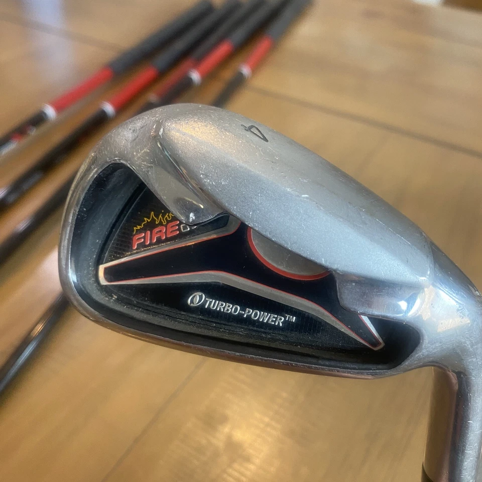 Turbo Power Men's Fire 09 Iron Golf Set #4-PW (Missing 5) Graphite Regular Flex - Image 2 of 4