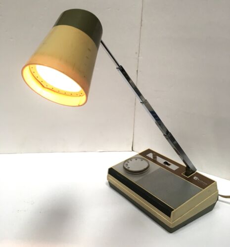 MCM Ovitron Solid State AM Lampa radiowa Combo, lata 60. Vintage Lampa biurkowa i radio - Zdjęcie 1 z 9