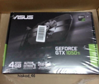 ASUS GEFORCE GTX 1050Ti 4GB 中古品 Asus GeForce GTX 1050 Ti 4GB Phoenix Fan Edition PH-GTX1050TI-4G