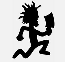 HATCHET MAN Insane Clown Posse ICP VINYL DECAL sticker Juggalo Shaggy boy 4x5"