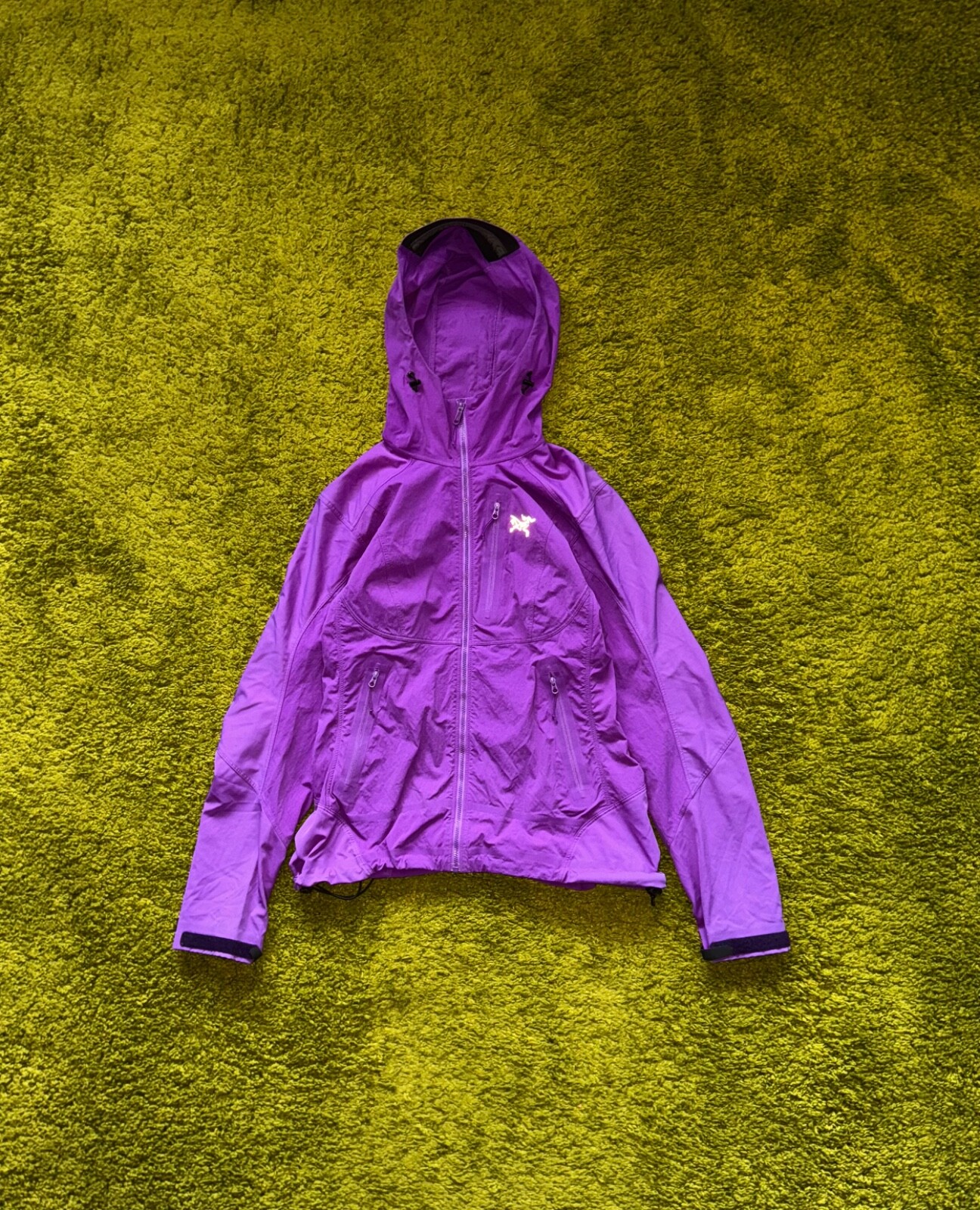 ARC'TERYX Giacca con cappuccio Arcteryx stile gorpcore sbiadita viola taglia S donna