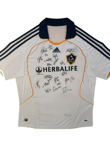 LA GALAXY Soccer MLS Men Sz XXL Aeroknit Gray Long Sleeve | eBay