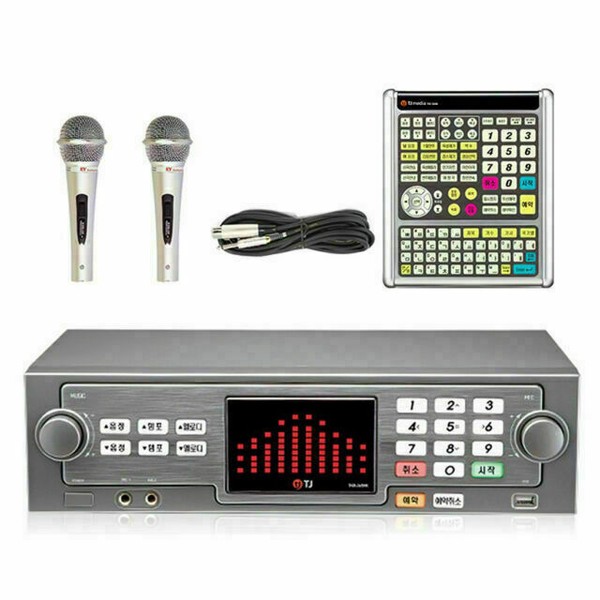 TJ Taijin Media TKR365HK Karaoke Machine System with 2 Microphones