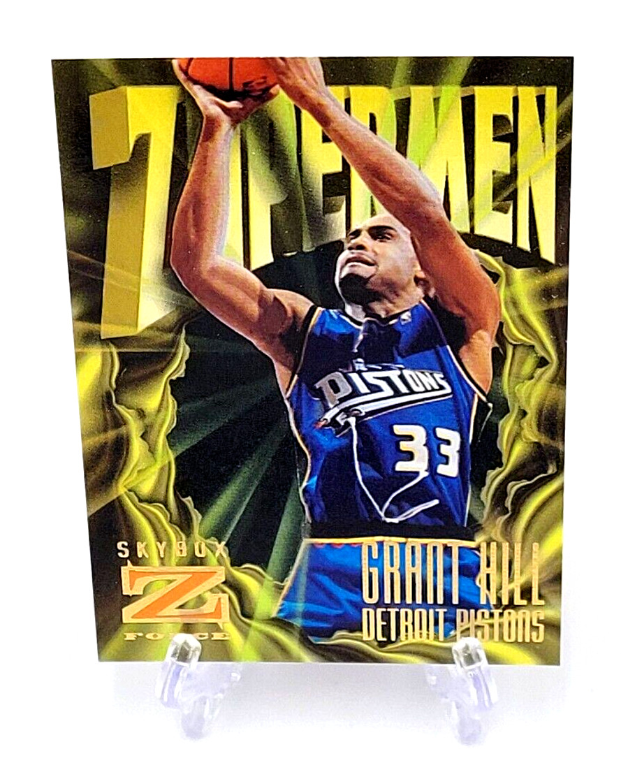 1996-97 Skybox Z Force Basketball Grant Hill Detroit Pistons #175
