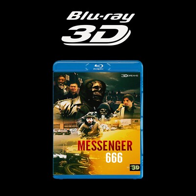 Messenger 666 in 3D, Blu-ray, Anaglyph 3D, New Sealed