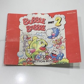 Bubble Bobble Part 2 (NES, 1993 TAITO) Authentic Complete CIB Manual TESTED