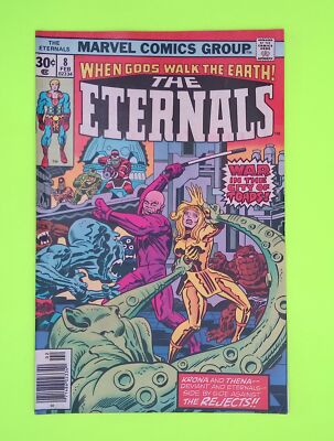 Eternals #8 Vol. 1 1977 Marvel Comics 1st App Mid Grade Comic Book A31-222