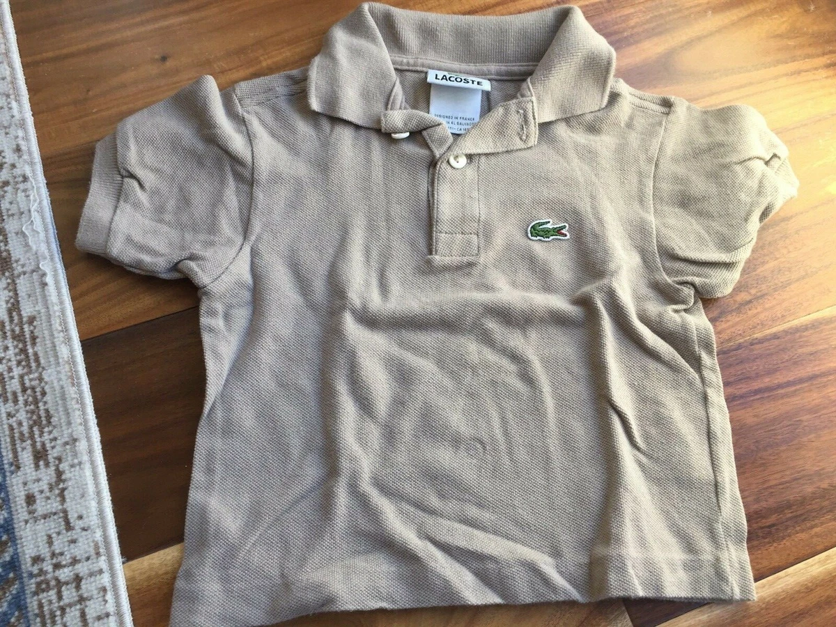 Boys brown polo shirt cheap