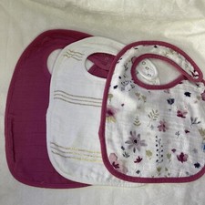 Little Unicorn Cotton Bibs New Without Tag