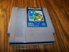 Nintendo NES Vintage Video Game  Commando ( Game Only )