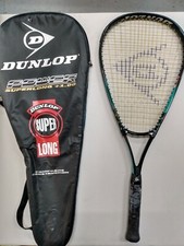 Dunlop Super Long 1.00 Power Tennis Raquet Composite w/ Carrying Storage Bag