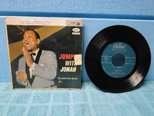 Jumpin With Jonah Jones Quartet Part 3 EAP 3-1039 7" 45 EP PS XTRA 45s SHIP FREE