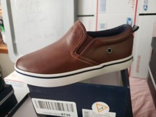 Nautica toddlers Slip-On Casual Shoe dark brown Akeley toddler size 10 00t