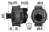 Messmer Lichtmaschine Generator 150A 14V FüR Mercedes-Benz C-Klasse T-Model E