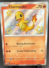 Charmander 109/091 SV: Paldean Fates Holo on eBay