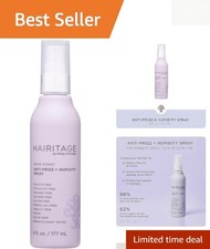 24 Hour Frizz Control Anti-Humidity Heat Protectant Spray for All Hair Types